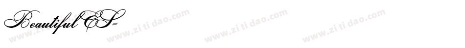 Beautiful ES字体转换